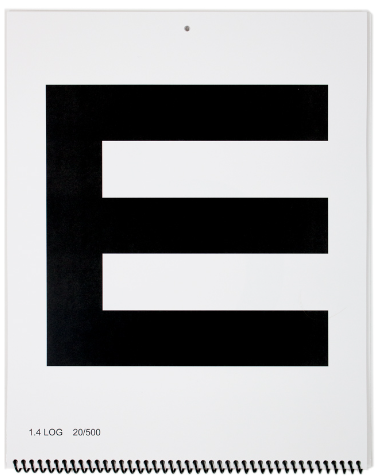 Low Vision Distance Acuity Chart - Vision - Evaluation - Fu Kang Online Store Low Vision Distance Acuity Chart - Vision - Evaluation - Fu Kang Online Store